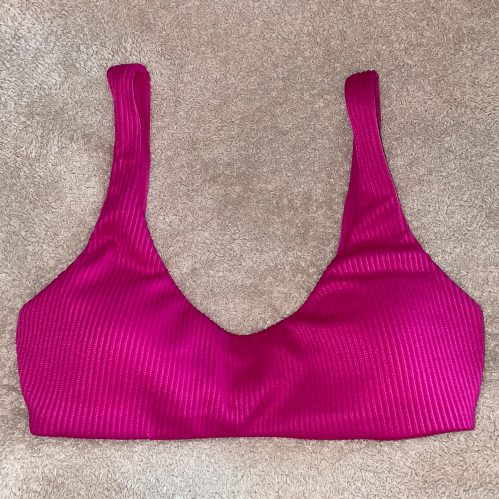 Purple bikini top